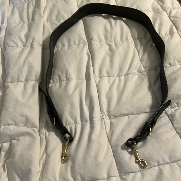 NWOT Coach Black Leather Novelty Crossbody Strap - Picture 5 of 8